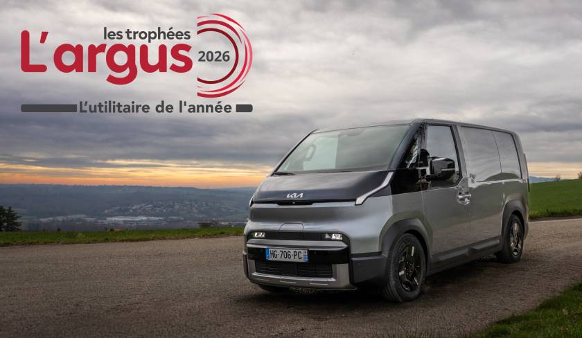 Trophée de L’Argus 2026 : PV5, le premier utilitaire 100% électrique de Kia récompensé