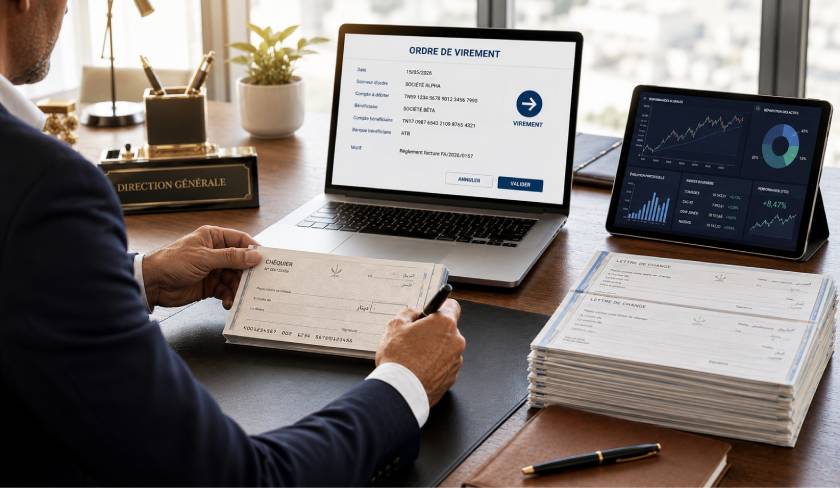 Paiements : le virement domine, les lettres de change relègu